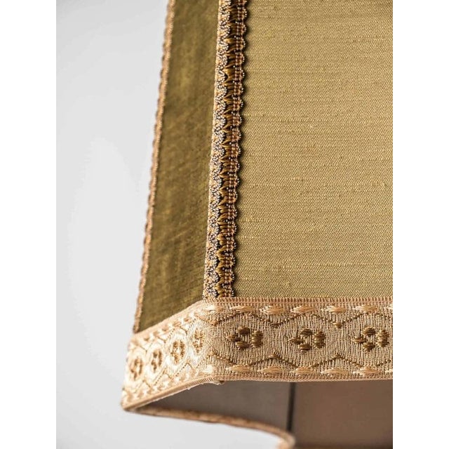 Baroque Narrow Floor Lamp in Brass For Sale - Image 3 of 13