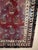 Traditional Vintage Hand‑Painted Yazd Silk Textile (1970s) — Professionally Framed on Linen, Maroon Ground For Sale - Image 3 of 3