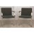 Enhance your interior with this pair of Vintage Mies van der Rohe Brno attributed Flat Bar Chairs. These iconic chairs,...