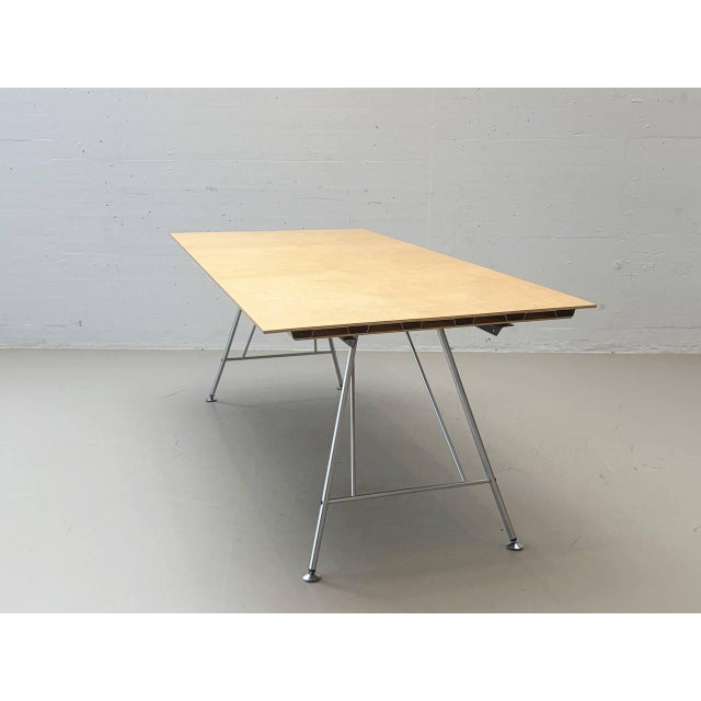 Wood Swiss Uni Standard Table by Atelier Alinea For Sale - Image 7 of 16