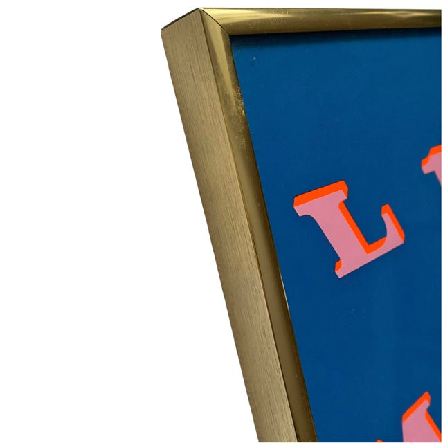 Mid-Century Modern Olivetti Lettera 32 Hand-Printed Poster by Alan Fletcher, 1969 For Sale - Image 3 of 6