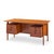 Mid-Century Modern Kai Kristiansen for Fm Møbler Model Fm60 Mid Century Danish Teak Floating Desk For Sale - Image 3 of 9
