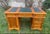 Brown Vintage Desk in Wood, 1950s For Sale - Image 8 of 8