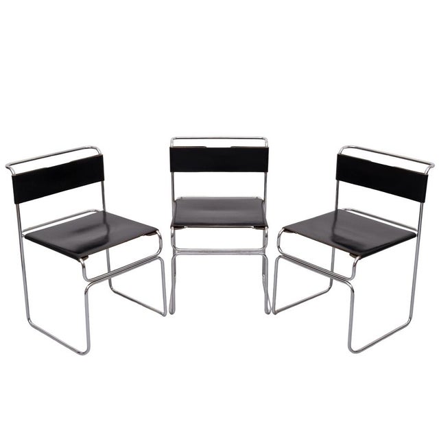 Libellula Stackable Dining Chairs by Giovanni Carini for Planula, 1970s, Set of 3 For Sale - Image 13 of 13
