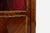 French Louis XV Style Corner Display Cabinet with Arched Glass, 1950 For Sale - Image 15 of 17
