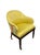Textile Pair of Century Furniture Model 3277 “Gentleman’s” Upholstered Game Chairs With Brass Casters For Sale - Image 7 of 12