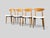 Mid-Century Modern Mid-Century Italian Dining Chairs in Beech, Italy, 1960s, Set of 4 For Sale - Image 3 of 18