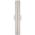 Precision 18" Bullet Sconce in Polished Nickel with White Glass Designer: Kelly Wearstler Finish: Polished Nickel Height:...