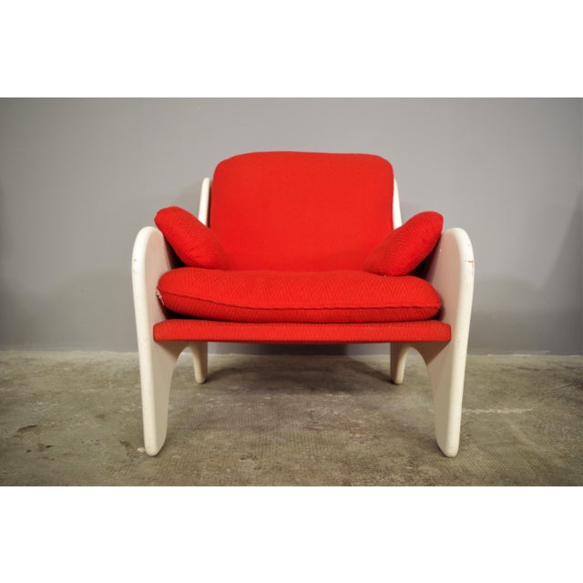 Set of Red Armchairs, 1970 For Sale - Image 15 of 18