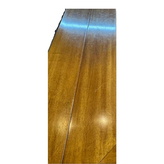 Brown Mid-Century Faux Bamboo/Rattan Dining Set For Sale - Image 8 of 18