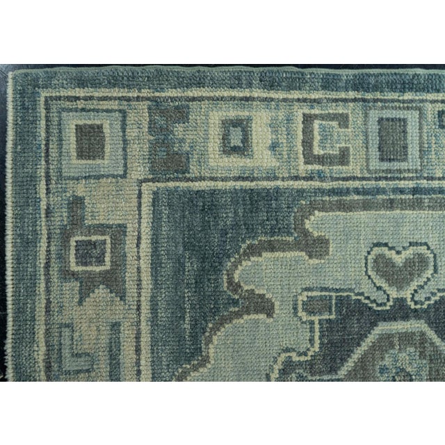 Turkish Oushak Rug 2'10" x 8'4" #19088 For Sale - Image 4 of 8