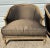 Elegant French Country Style Upholstered Club Chairs/Pair For Sale - Image 9 of 12