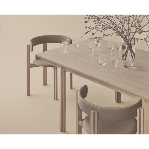 Gold White Stained Oak Principal Dining Table by Bodil Kjaer for Karakter For Sale - Image 8 of 14