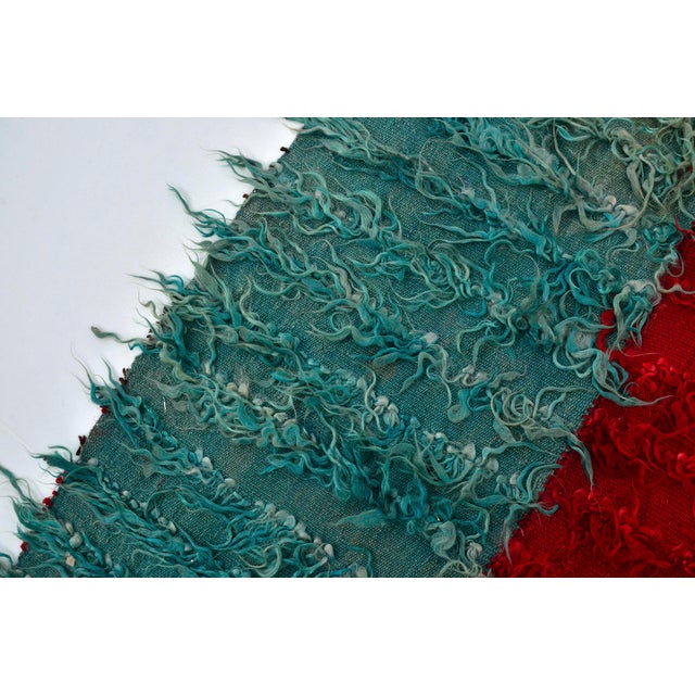 Handmade wool carpet in Turkish Anatolia , Vintage Oushak Rug,Turkish Vintage Anatolian Rug, Handmade wool Rug . One Of...