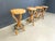 Brown Mid-Century Brutalist Bar Stools, 1960s, Set of 4 For Sale - Image 8 of 16