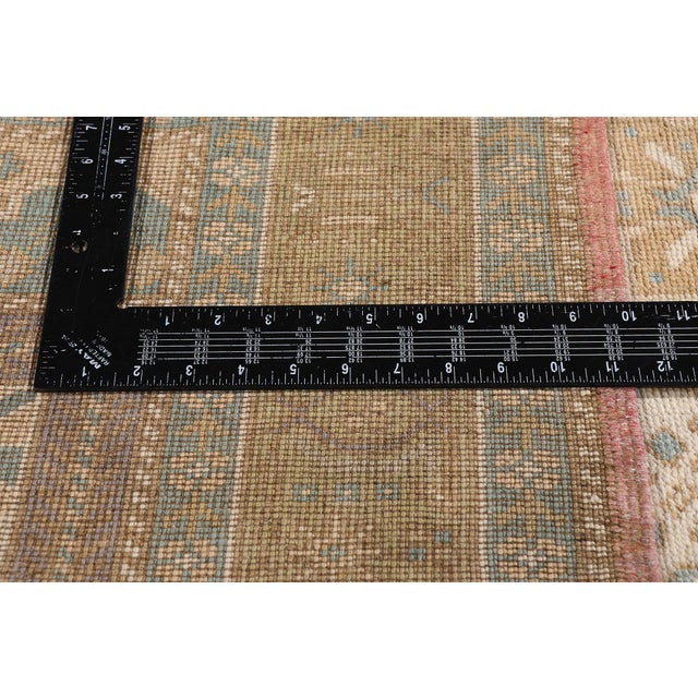 Textile Vintage Turkish Oushak Rug, 04'00 X 06'01 For Sale - Image 7 of 10