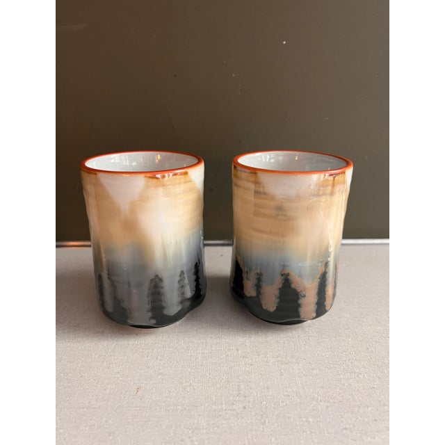 Ceramic 2000s Ceramic Vessels - A Pair For Sale - Image 7 of 7