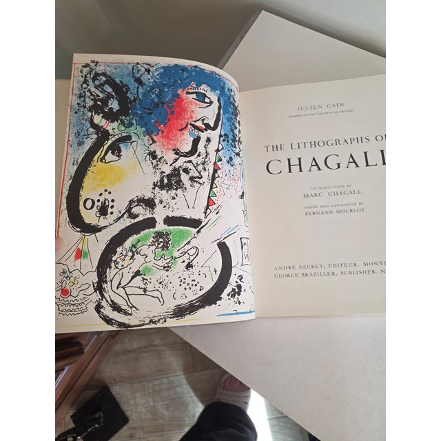 Lithographe Marc Chagall Book 1960 For Sale - Image 13 of 13