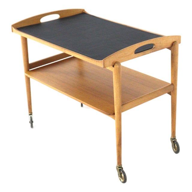 Trolley with Removable Tray, 1960s For Sale