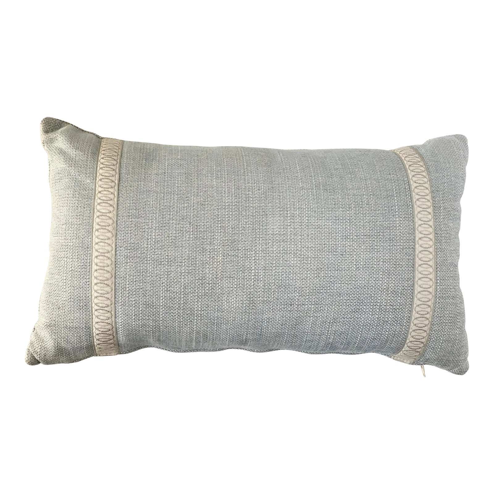 Light Blue Lumbar Pillow