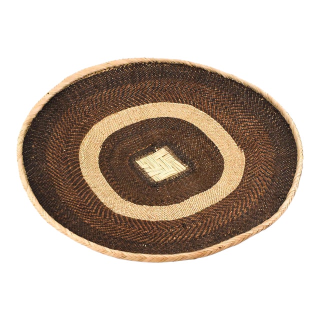 Early 20th Century Tonga Binga Basket 24 Inch For Sale