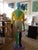 Chartreuse Gianni Celati, Modified Artist's Mannequin, 2008, Acrylic on Fabric and Wood For Sale - Image 8 of 8