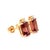 Natural Tourmaline Diamond Earrings 14k Gold 2.13 TCW Certified For Sale - Image 12 of 18