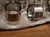 Gorgeous set of 12 vintage mid-century modern silver/platinum ombre lowball glasses! These are the iconic "Silver Fade" /...
