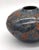 Signed Emir Calero Nicaraguan Pottery Vase, Hand-Carved Fish Design For Sale - Image 9 of 12