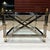 1970s Mastercraft Chrome and Brass End Table For Sale - Image 5 of 12