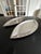 Two Guy Degrenne Cosmos stainless steel dishes, 1970s This piece has an attribution mark, I am sure that it is completely...