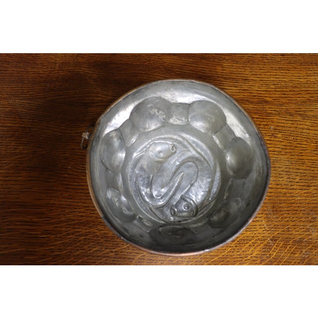 Early 20th Century Copper Fish Aspic Mold For Sale - Image 5 of 10