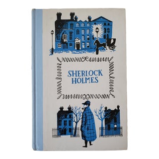1956 Sherlock Holmes by Sir Arthur Conan Doyle, Junior Deluxe Edition Book For Sale