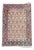 1930s Vintage Persian Kerman Trellis Earth-Toned Hand-Knotted Rug - 4′6″ × 6′7″ For Sale