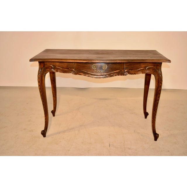 19th C French Pine Side Table For Sale - Image 4 of 8