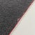 Postmodern Italian Rectangular Grey Felt Rug with Red Circle by Riccardo Fattori, 2000s For Sale - Image 16 of 18