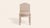 1970s Rose Linen Leo Dining Chairs by Ceraudo, Set of 2 For Sale - Image 5 of 7