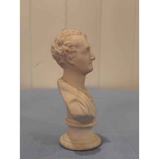 Pair of Antique French Composition Stone Classical Busts, Circa 1900 For Sale - Image 10 of 12
