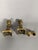 18th Century Pair of Louis XVI gilt bronze cassolette candlesticks For Sale - Image 5 of 7
