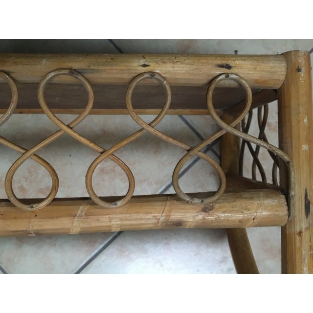 Vintage Rattan Hanging Shelf, 1970s For Sale - Image 14 of 18
