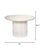 Contemporary Studded Bistro Dining Table, White Washed Wood For Sale - Image 3 of 6