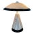 Italian Mushroom Vetri Murano Glass Table Lamp attributed to Zonca, 1980s For Sale - Image 11 of 11