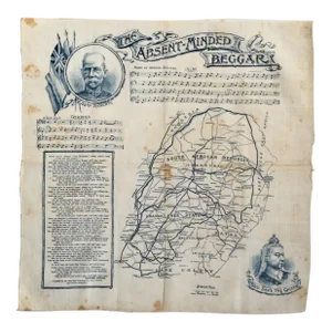 C1900 “The Absent-Minded Beggar” British Commemorative With Musical Score -