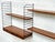 Nordic Scandinavian Style Stripes Bookcase, 1960s For Sale - Image 3 of 14