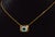 Gia Certified Natural 1.76Cts Emerald Diamond 18k Solid Gold Necklace For Sale - Image 9 of 17