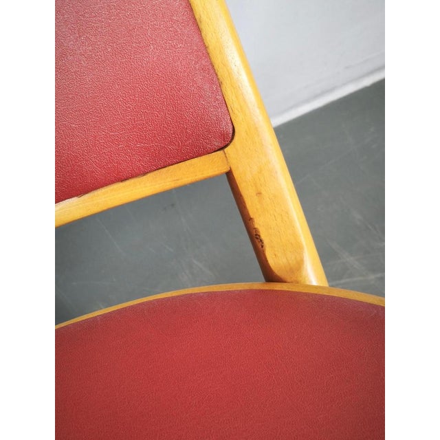 Adjustable Swivel Office Chair from Ligna, Former Czechoslovakia, 1950s For Sale - Image 13 of 16