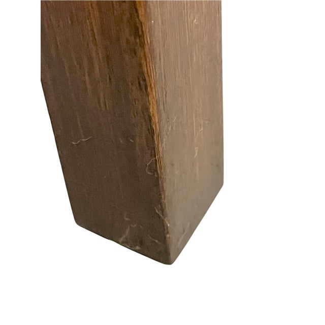 Vintage Mid Century Modern Small Parsons Side Table For Sale - Image 10 of 16