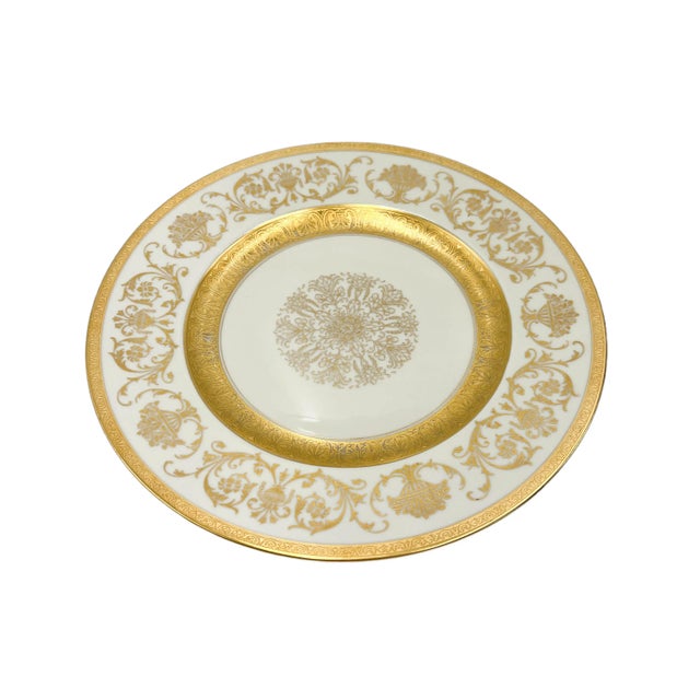 Traditional Set of 6 K.& A. Krautheim Selb Bavaria Dinner Plates For Sale - Image 3 of 11