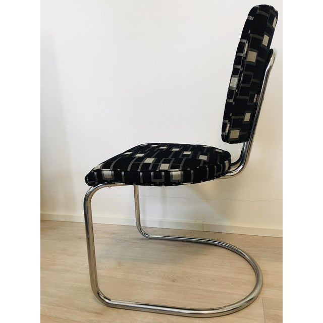 Bauhaus Tubular Chair by Fritz August Brehaus De Groot for Slezakovy Zavody, 1950s For Sale - Image 3 of 14