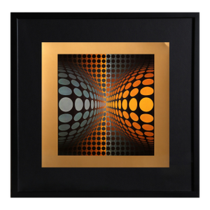 Victor Vasarely, Ond Jg, Offset Lithograph